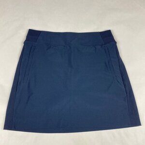 Athleta Brooklyn Skort 16" Womens 6 Navy Blue Athletic Performance Stretch